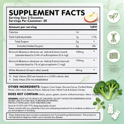 NEUROBROCC Children's Gummies Vitamin Supplement